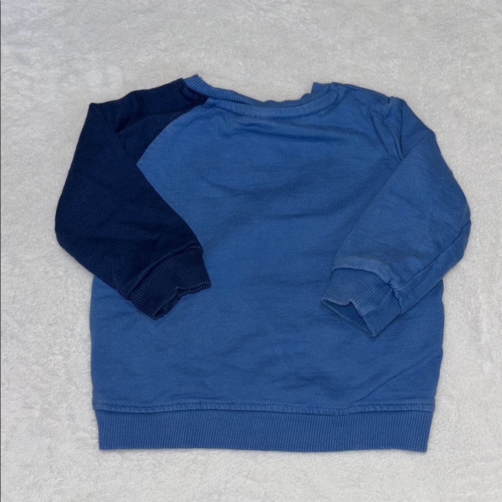 Disney Mickey Mouse Blue Kids Sweatshirt - Picture 5 of 5